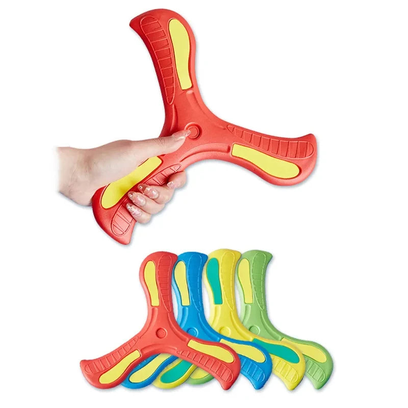 Boomerang Soft Three-Leaf Cross - Outdoor Toy Flying Disc