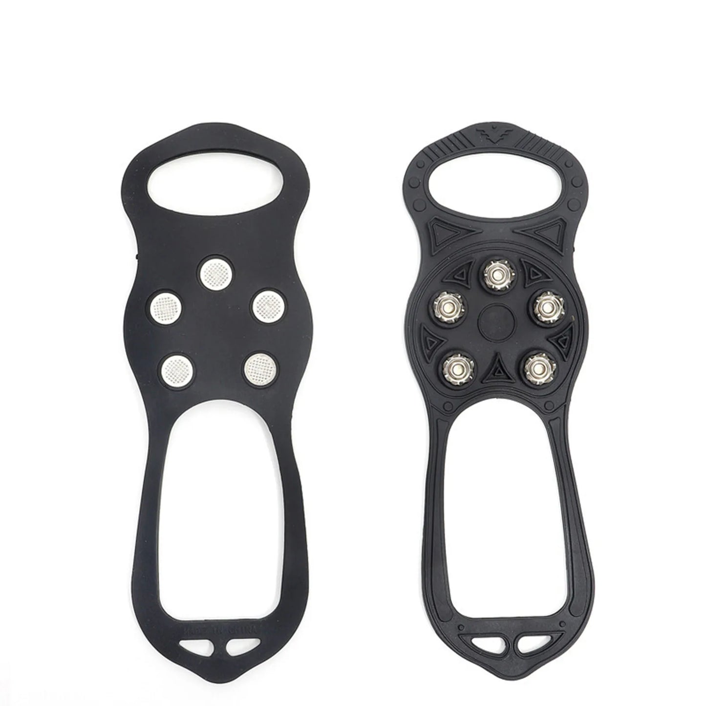 Universal Winter Snow Grips - Anti-Slip Boot Spikes with Studs for Outdoor Hiking and Climbing