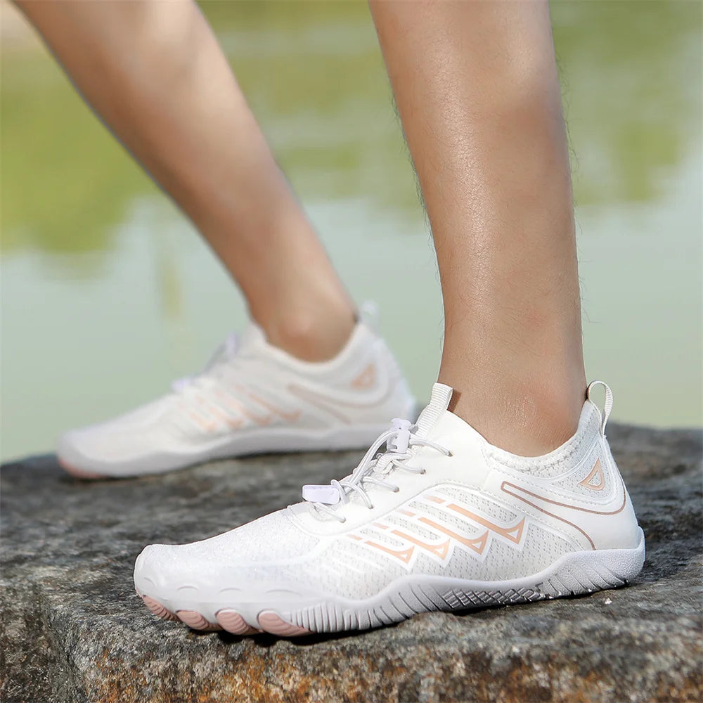 Unisex Water Shoes - Anti-Slip Quick-Dry Barefoot Aqua Sneakers for Beach Swimming & Outdoor Activities