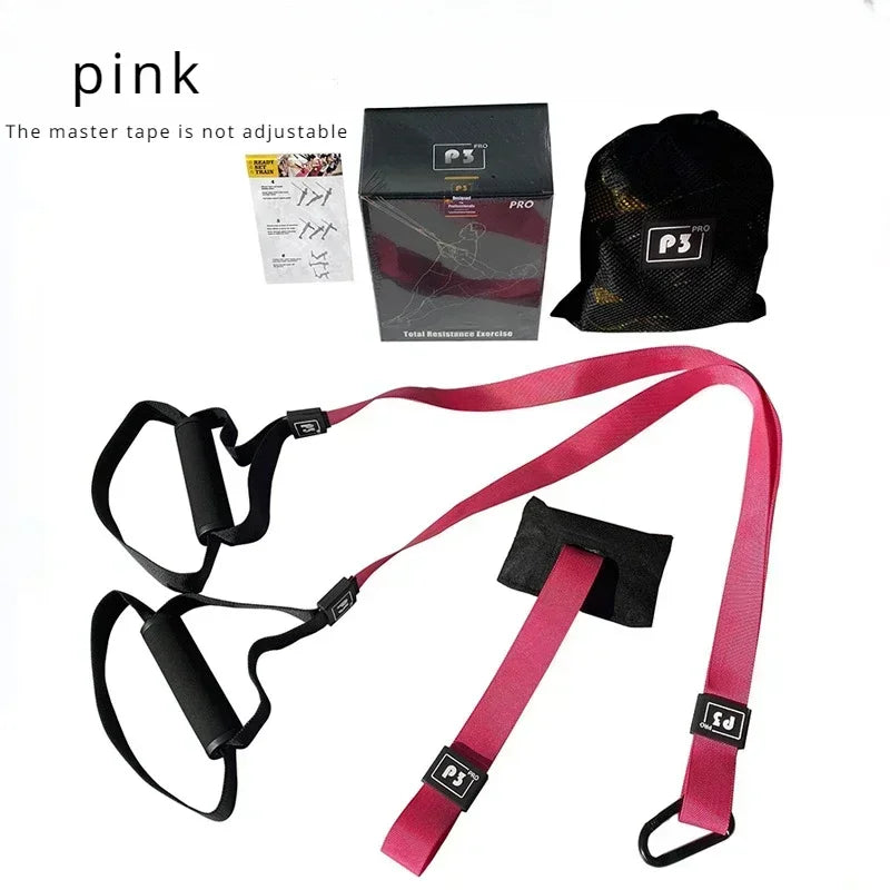 Suspension Training Strap System – Adjustable Full Body Resistance Bands for Strength and Fitness