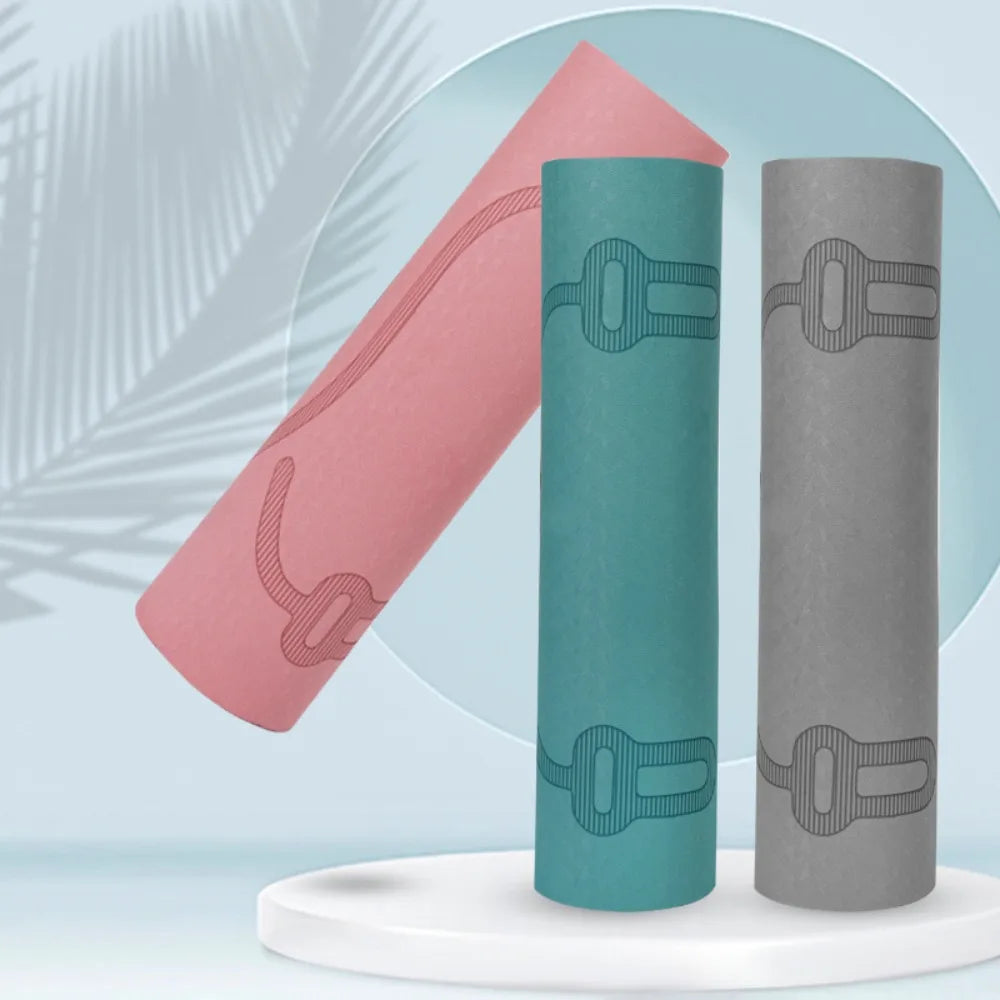 Jumping Rope Accessories Anti-noise Jump Rope Mat Non Slip TPE Yoga Fitness Mats Thickening Sweat Proof Skipping Mat Rope Sports