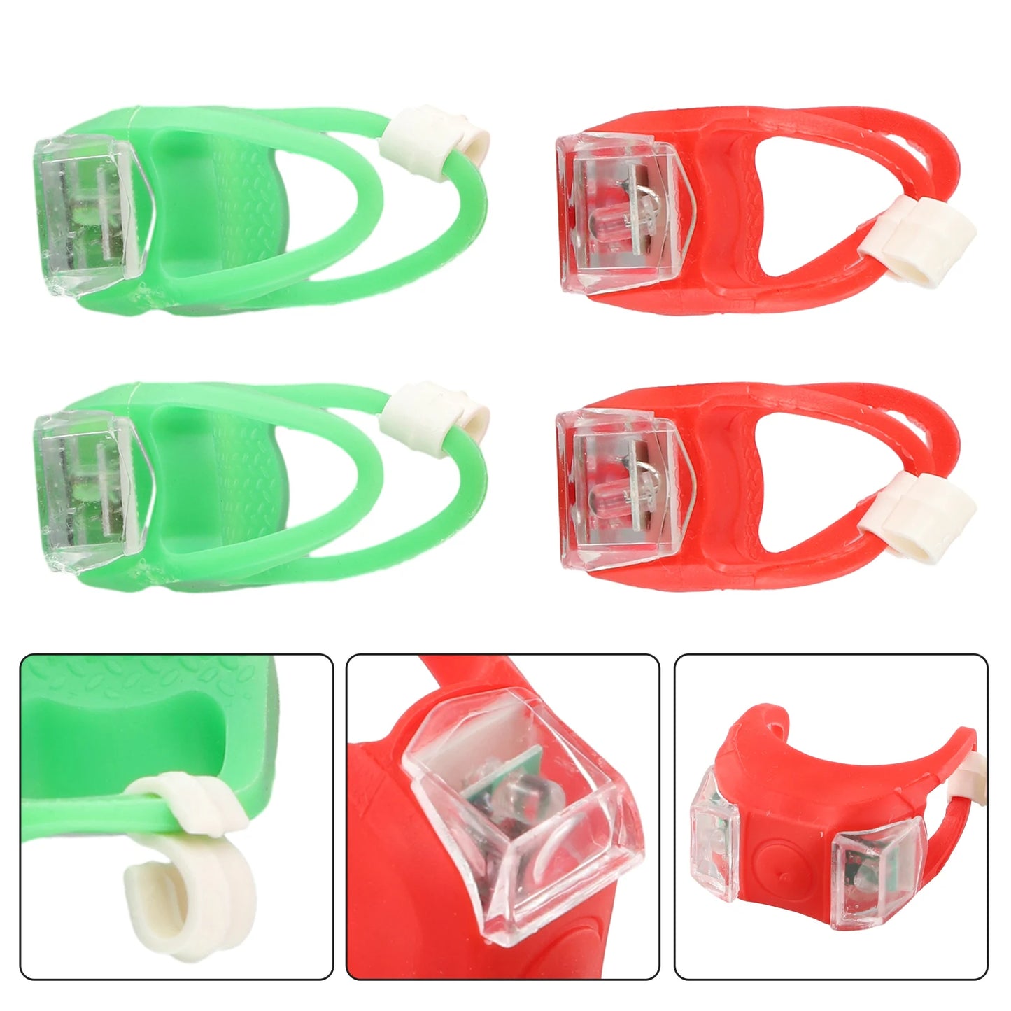 Marine LED Navigation Light Set - 4-Piece Waterproof Boat Lights for Kayak, Sailboat, Pontoon & Cargo Ships - Night Fishing Safety Lights with AG10 Battery