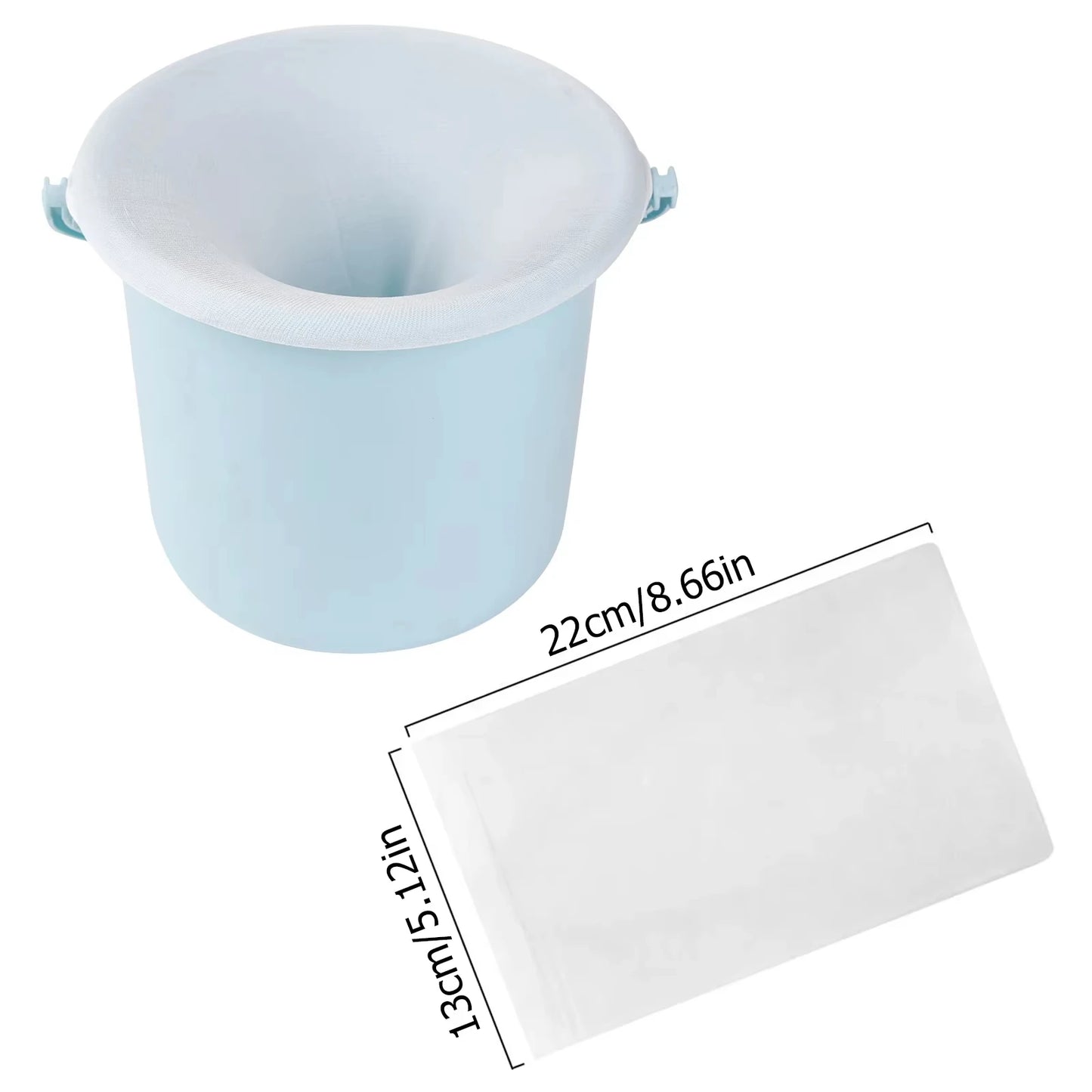 Pool Skimmer Filter Socks - Nylon Mesh Basket Filters for Swimming Pool Cleaning (5-50 Pack)