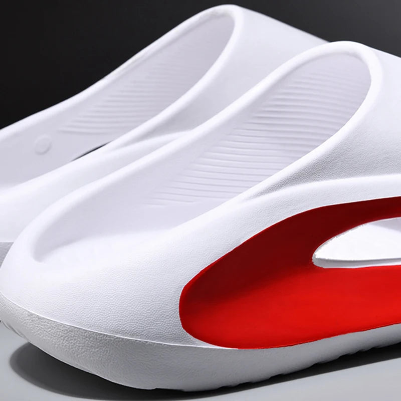 EVA Soft Sole Summer Slippers - Unisex Indoor/Outdoor Slides with Thick Cushioned Bottom for Beach & Home