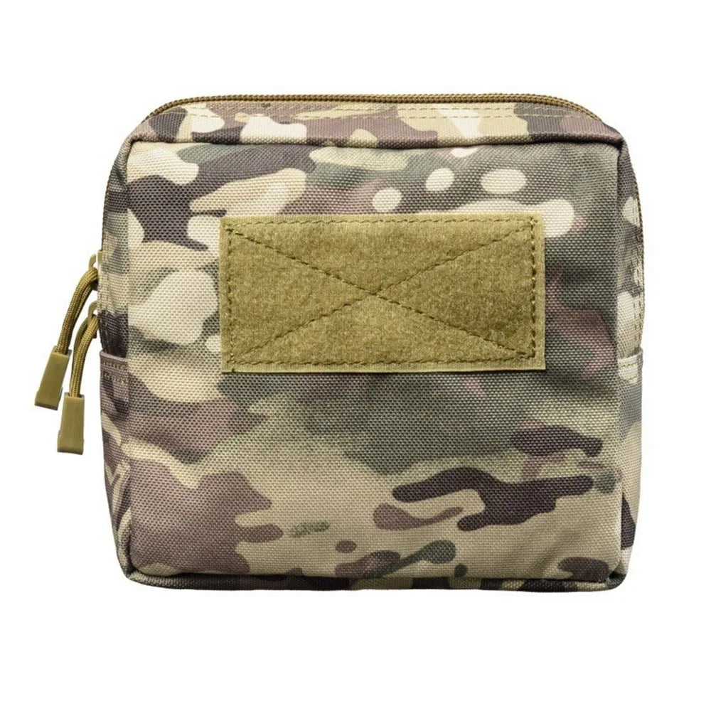 Tactical MOLLE EDC Pouch - Multi-Purpose Outdoor Storage Bag for Camping, Hunting, Cycling & Climbing