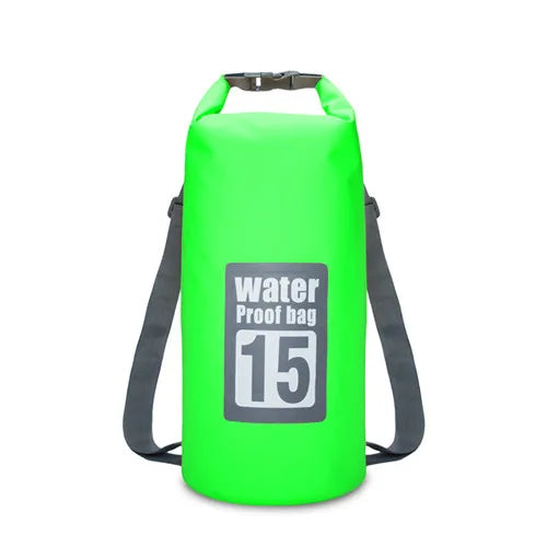 Waterproof Dry Bag Set - 5L/10L/15L/20L/30L PVC Storage Sacks for Kayaking, Canoeing, Rafting & Swimming Adventures