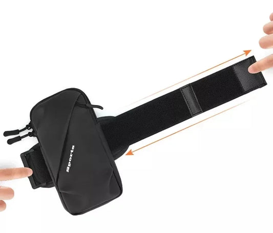 Universal Waterproof Sports Armband - PU Running Phone Holder for iPhone & Samsung - Jogging Arm Bag Accessory