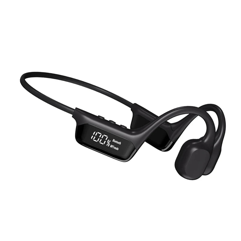 Waterproof Bone Conduction Headphones - Bluetooth 5.4 Wireless Earphones with 32GB MP3 Player for Swimming & Sports (IPX8 Rated)