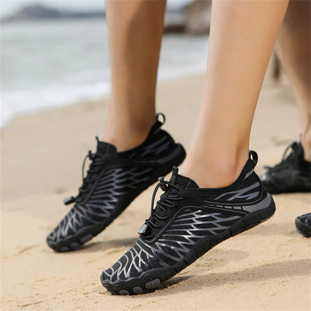 Unisex Water Shoes - Anti-Slip Quick-Dry Barefoot Aqua Sneakers for Beach Swimming & Outdoor Activities