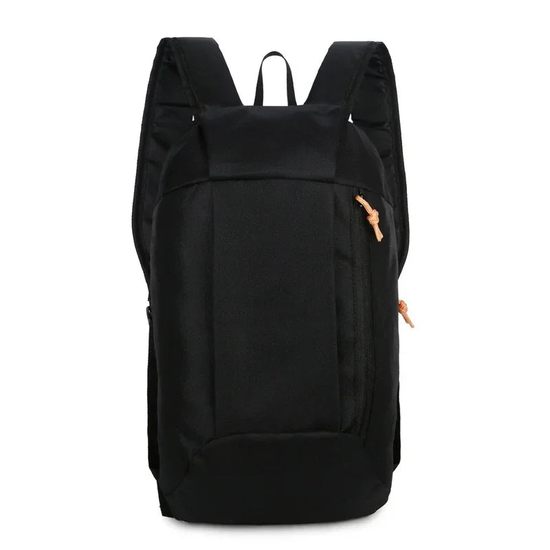 Pink Waterproof Nylon Sport Backpack - Small Gym Duffel Bag for Women Men Kids - Outdoor Fitness Travel Luggage