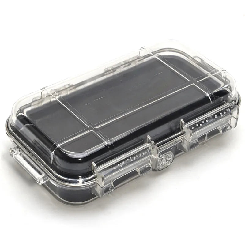 Waterproof Shockproof Camping Storage Box - ABS Plastic Safety Equipment Toolbox with Sealed Protection