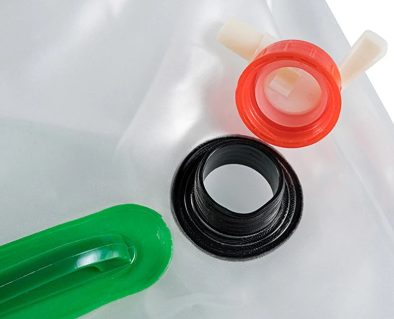 Large Capacity Portable Folding Water Container - Outdoor Camping Kettle & Plastic Bucket Equipment