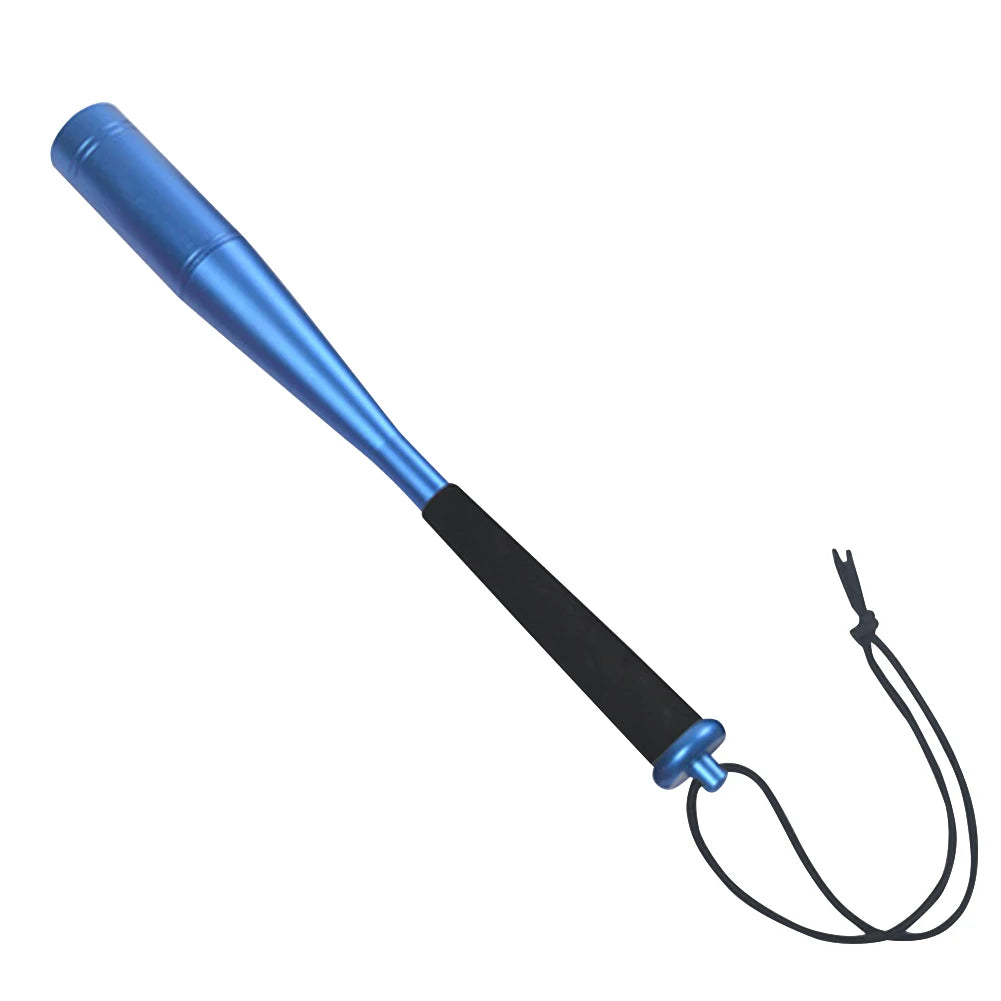 Professional Aluminum Alloy Fish Hammer - 24.7cm Fishing Priest with EVA Non-Slip Handle