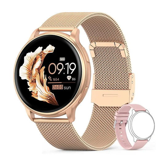 Bluetooth Call Smart Watch Women / Men Custom Dial Watches Sport Fitness Tracker Heart Rate Smartwatch For Android IOS Y22