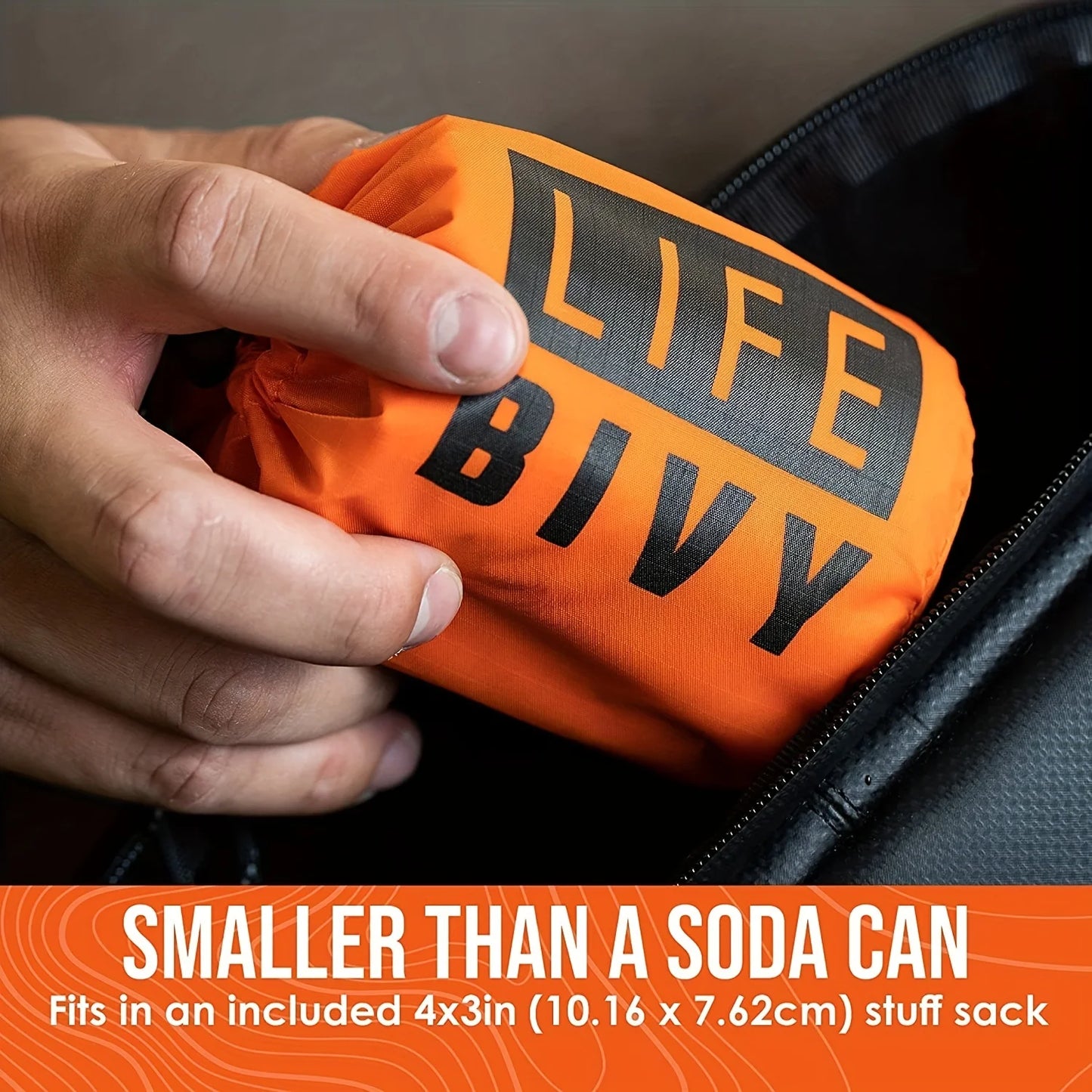 Emergency Survival Sleeping Bag - Waterproof Portable Thermal Mylar Blanket for Outdoor Camping & First Aid Rescue Kit