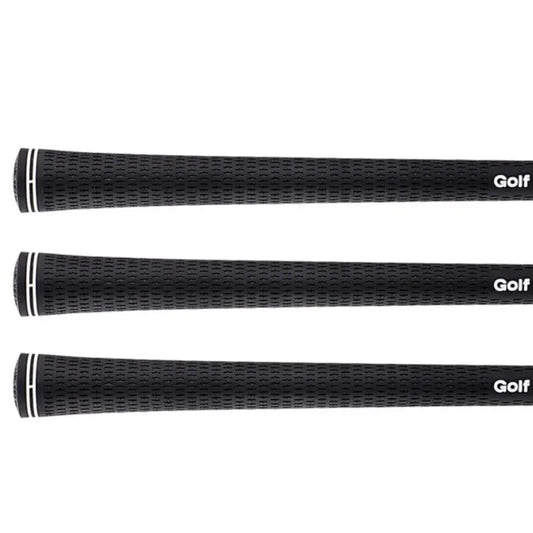Classic Cross Pattern Golf Rubber Grip - Single Piece