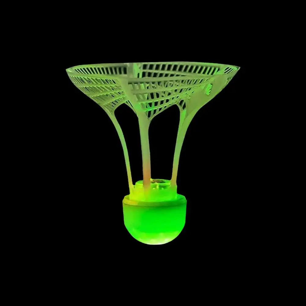 Luminous Windproof Luminous Badminton Ball, Super Durable And Unbreakable, Outdoor Fluorescent Bright Nylon Ball With Light