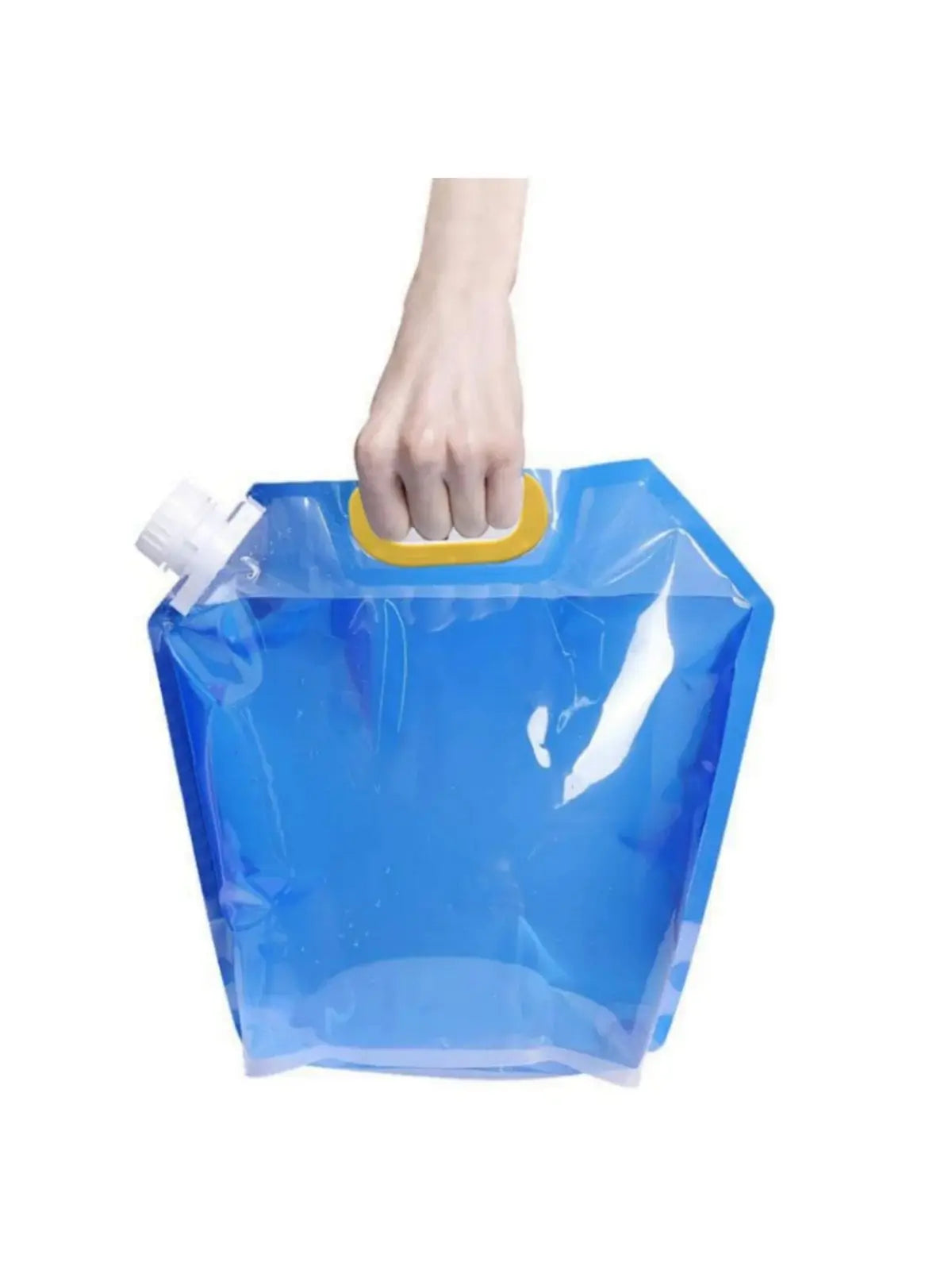 Portable Waterproof Folding Water Containers Set (3pcs) - Large Volume Collapsible Water Bottles for Camping & Outdoor Activities