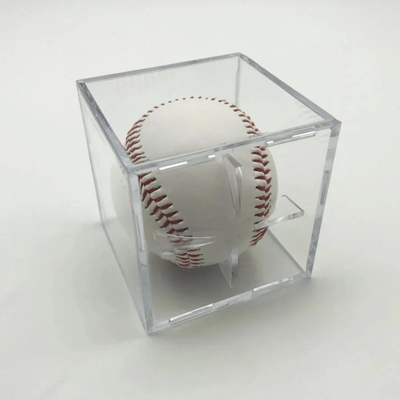 Acrylic Baseball Display & Storage Box – 80×80×80mm