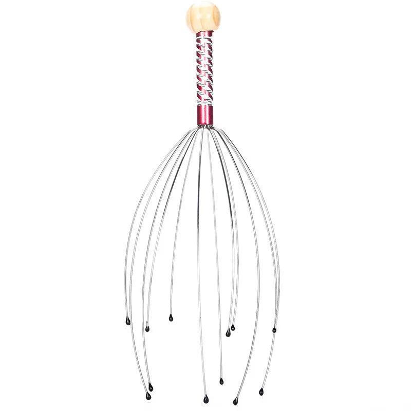 Stainless Steel Head Massager - Scalp Scratcher & Itch Reliever - Professional Quality