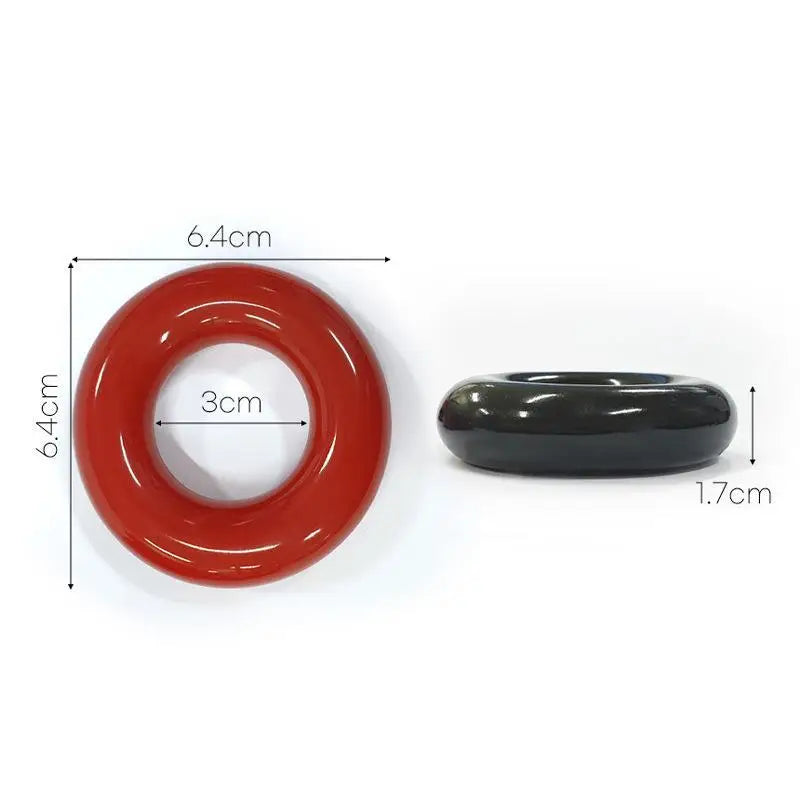 Golf Swing Trainer - PGM Weighted Ring 6.4cm Portable Strength Training Aid TA008