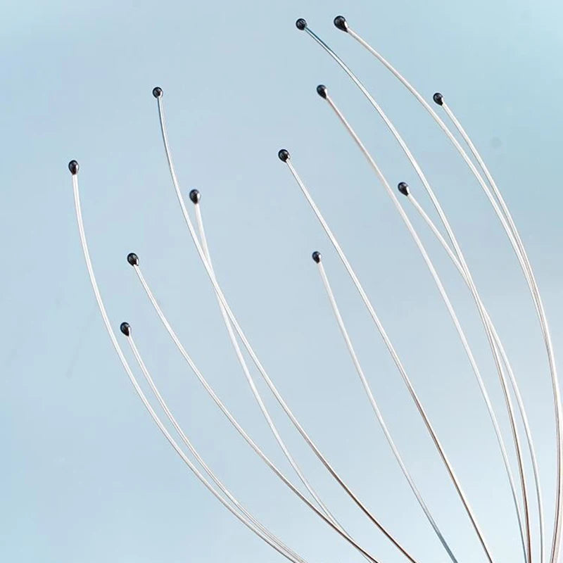 Stainless Steel Head Massager - Scalp Scratcher & Itch Reliever - Professional Quality