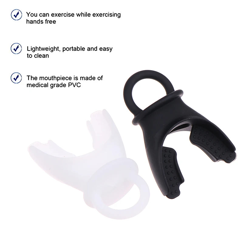 Breathing Trainer | Lung Respirator | Fitness Equipment | Respiratory Silicone | High Altitude Training | Outdoor Expiratory Exercise Tool