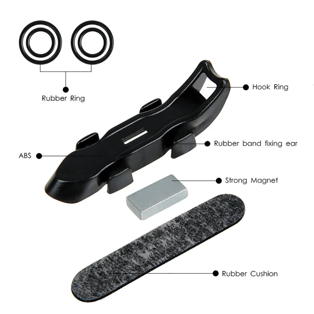 Magnetic Fishing Rod Hook Keeper Set - 1-5 Pieces Lure Bait Holder Safety Accessories for Fishing Pole Tools