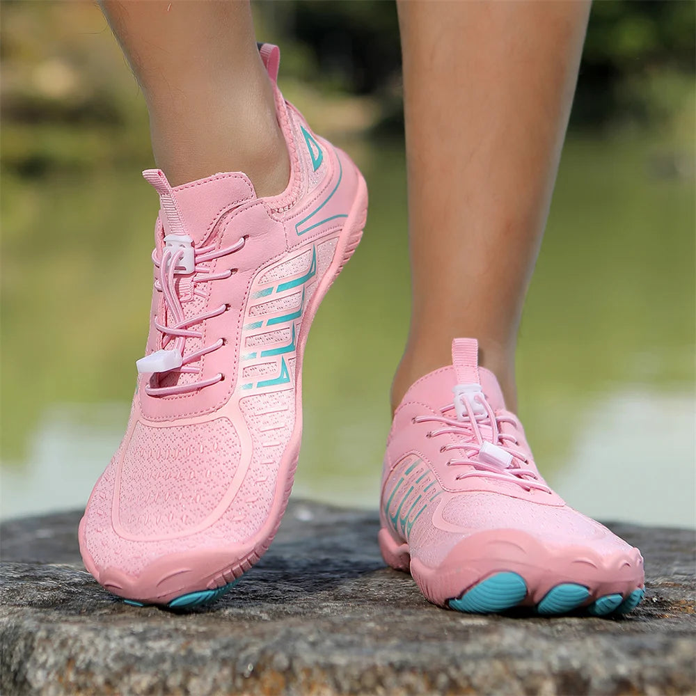 Unisex Water Shoes - Anti-Slip Quick-Dry Barefoot Aqua Sneakers for Beach Swimming & Outdoor Activities