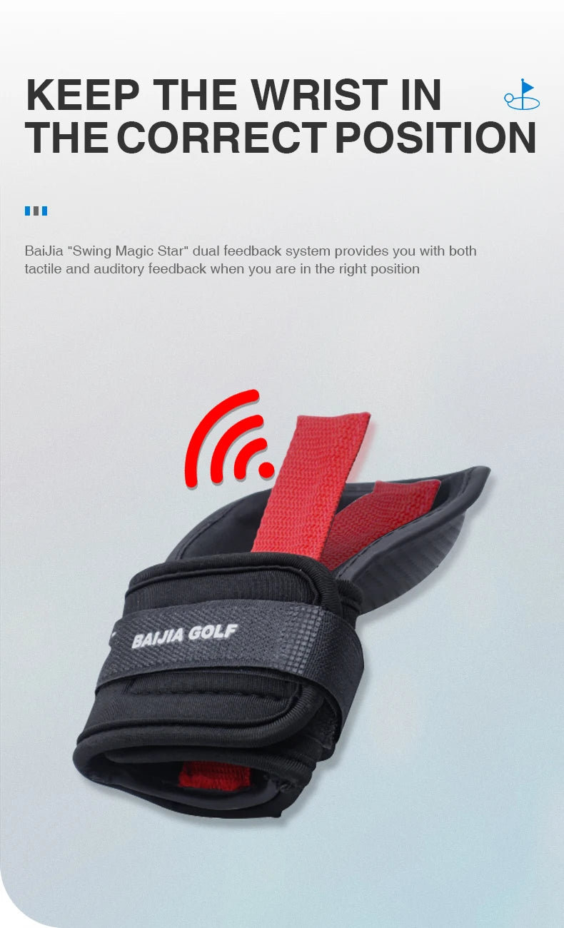 Golf Wrist Angle Corrector - Professional Swing Training Aid & Brace Band for All Skill Levels