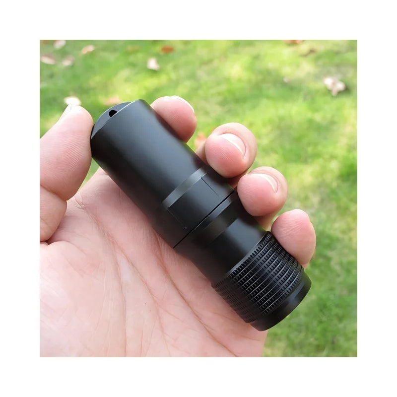 Waterproof Survival Storage Capsule - 3-in-1 Emergency Container for Pills/Matches/Gear with Sealed Design for Outdoor Adventures