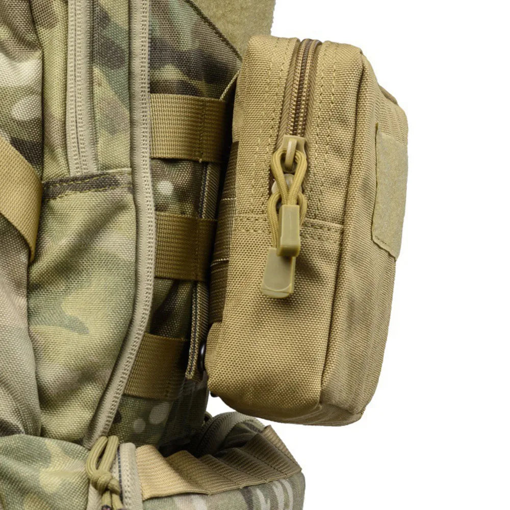 Tactical MOLLE EDC Pouch - Multi-Purpose Outdoor Storage Bag for Camping, Hunting, Cycling & Climbing