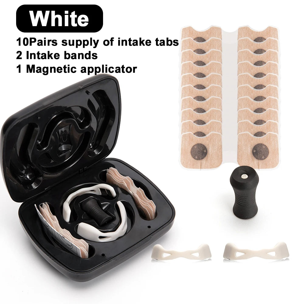 Magnetic Nasal Strips - Skin Safe Sport Breathing Aid Starter Kit for Enhanced Oxygen Intake and Snore Reduction