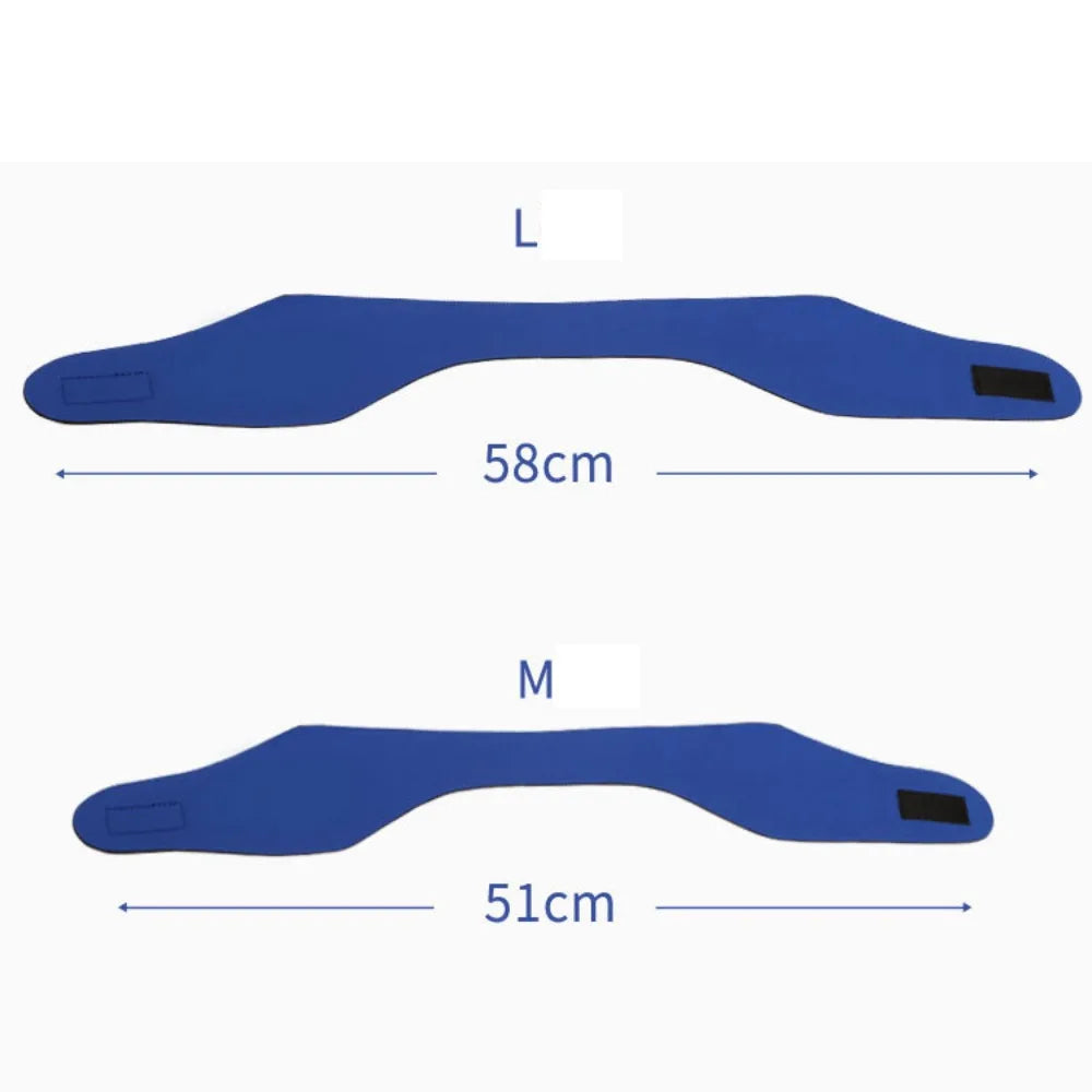 Waterproof Neoprene Swimming Headband - Adjustable Diving Ear Protection Band with Soft Earplug Design for Water Sports (Multiple Colors Available)