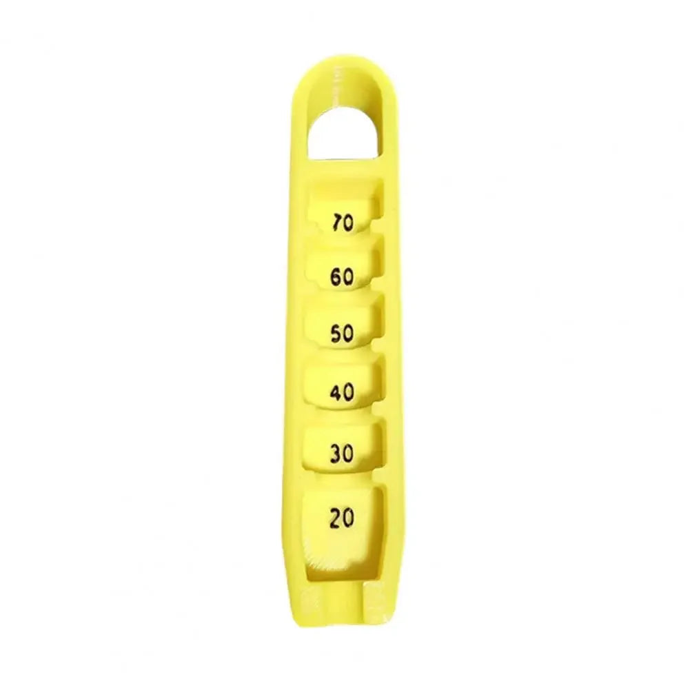 Adjustable Golf Tee Height Regulator - Portable Tee Stand with 20-70mm Precision Positioning - Essential Golf Training Tool