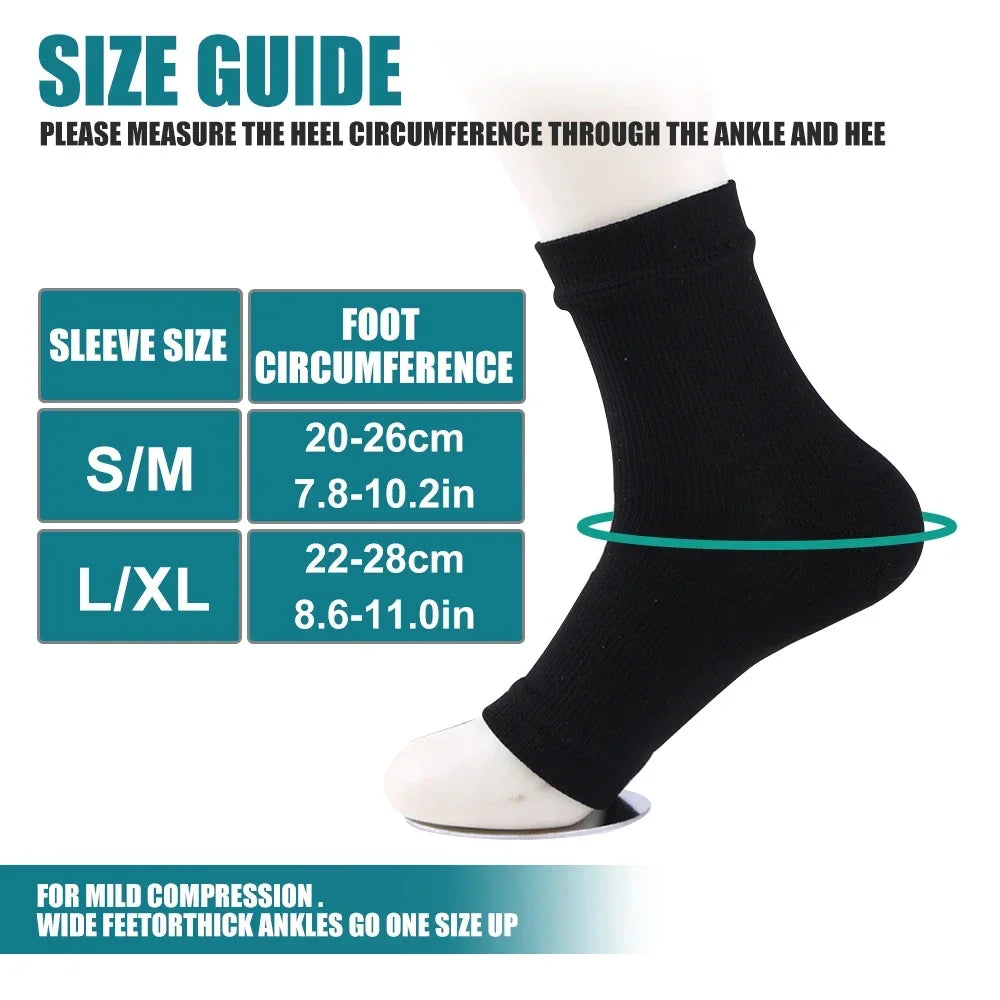 Compression Nano Socks for Neuropathy and Ankle Swelling