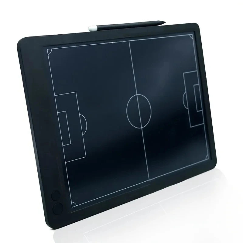 Electronic Soccer Coaching Board - LCD Playmaker Strategy Tactic Board with Flexible Screen and Stylus