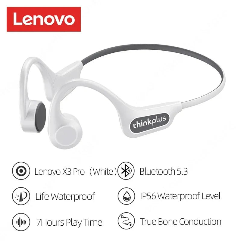 Bone Conduction Wireless Earbuds - TWS Bluetooth Sports Headset for Running & Cycling