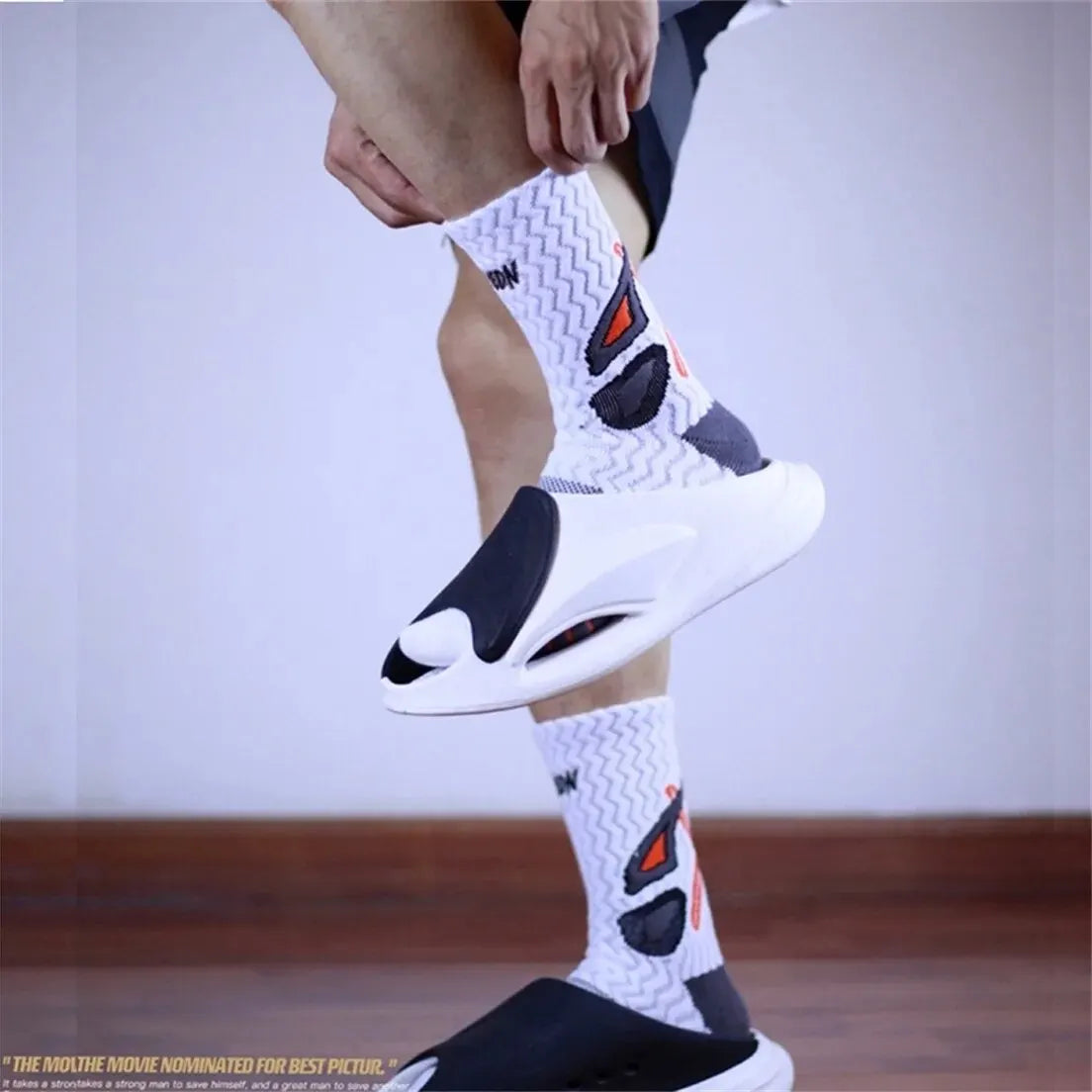 Premium Compression Basketball Socks - High-Cut Athletic Performance Socks