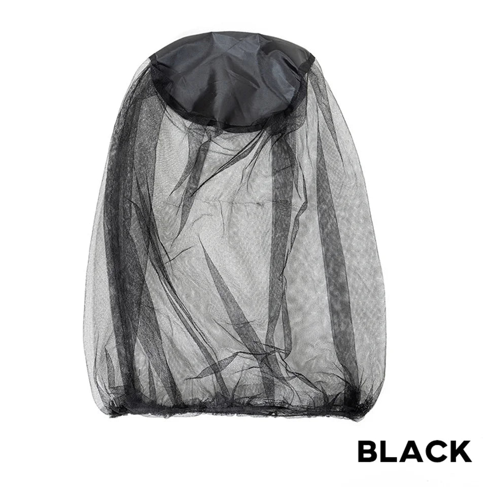 Breathable Mesh Anti-Mosquito Fishing Hat - Adjustable Outdoor Cap with Net Protection for Men & Women Camping Travel