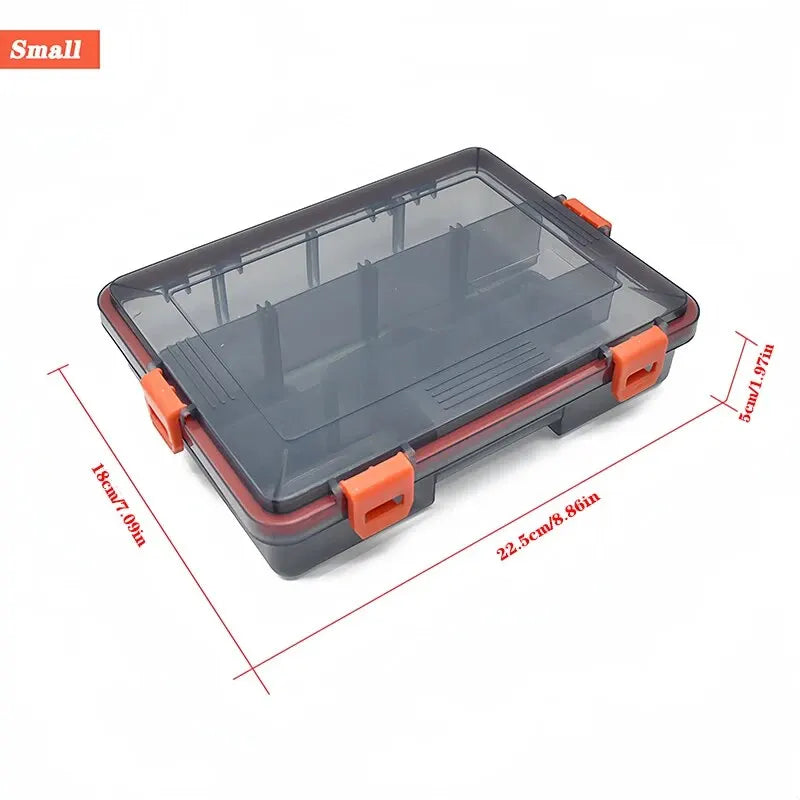 Premium Large Capacity Fishing Tackle Storage Box - Complete Fishing Accessories Organizer with Hook, Lure & Bait Compartments for Carp Fishing Equipment