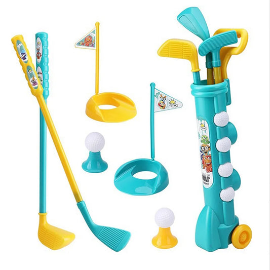 Parent-Child Golf Club Set – Educational Outdoor Sports Game Toy for Kids and Adults, Ideal for Family Activities and Skill-Building Play