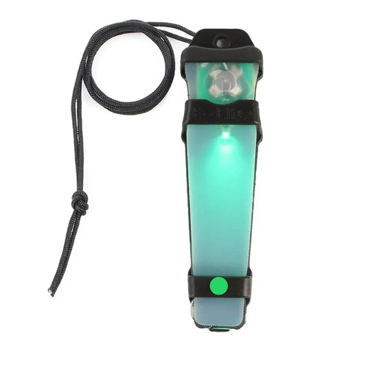 BOOIU Tactical Safety Helmet Light - Waterproof IR Strobe Signal Lamp for Outdoor Survival, Hiking & Cycling