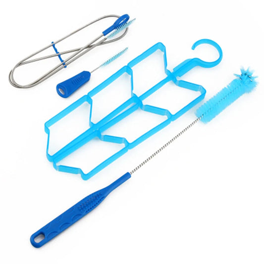 Multifunction 4-in-1 Water Bladder Cleaning Kit - Complete Hydration System Maintenance Tool for Outdoor Camping