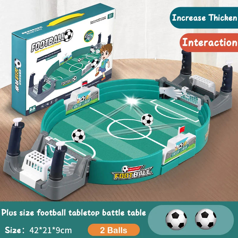 Soccer Table for Family Party - Football Board Game - Desktop Interactive Soccer Toys for Kids Boys Sport Outdoor Portable Game Gift