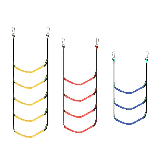 Marine Boarding Ladder - Folding Rope Ladder for Boats & Yachts (3/4/5 Steps)