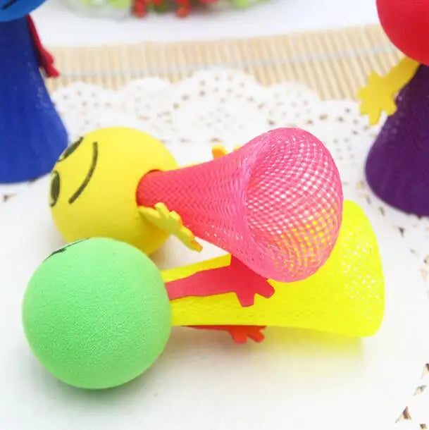 10-Piece Multicolor Jumping Elf Dolls Set - Creative Plastic Toys for Kids Birthday Party Gift