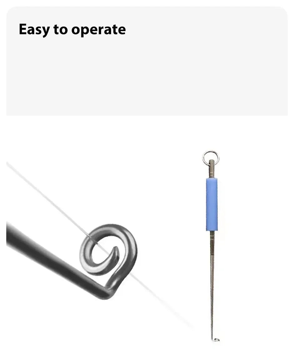 Professional Stainless Steel Fishing Hook Remover - Rapid Release Dehooker Tool