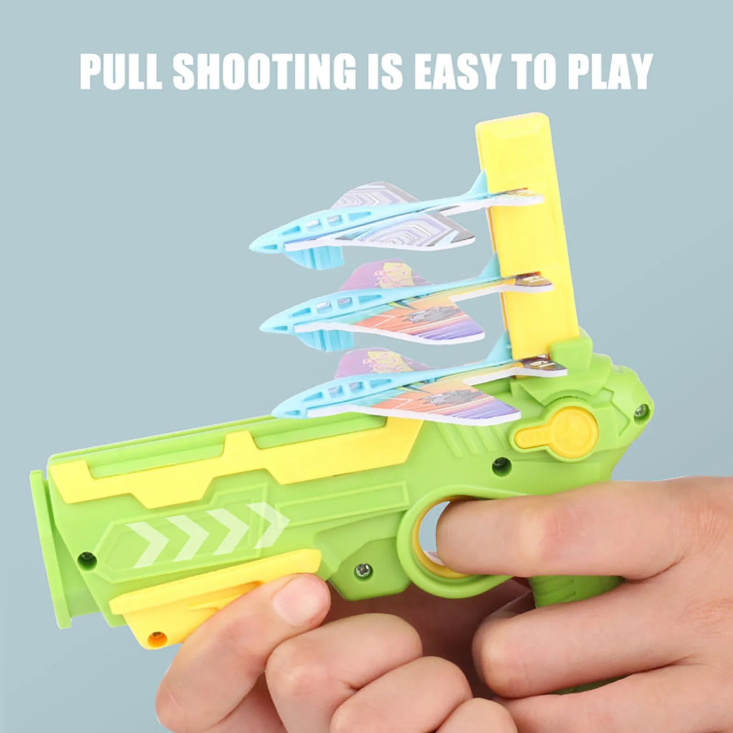 Professional Airplane Launcher - Bubble Catapult with 6 Small Planes