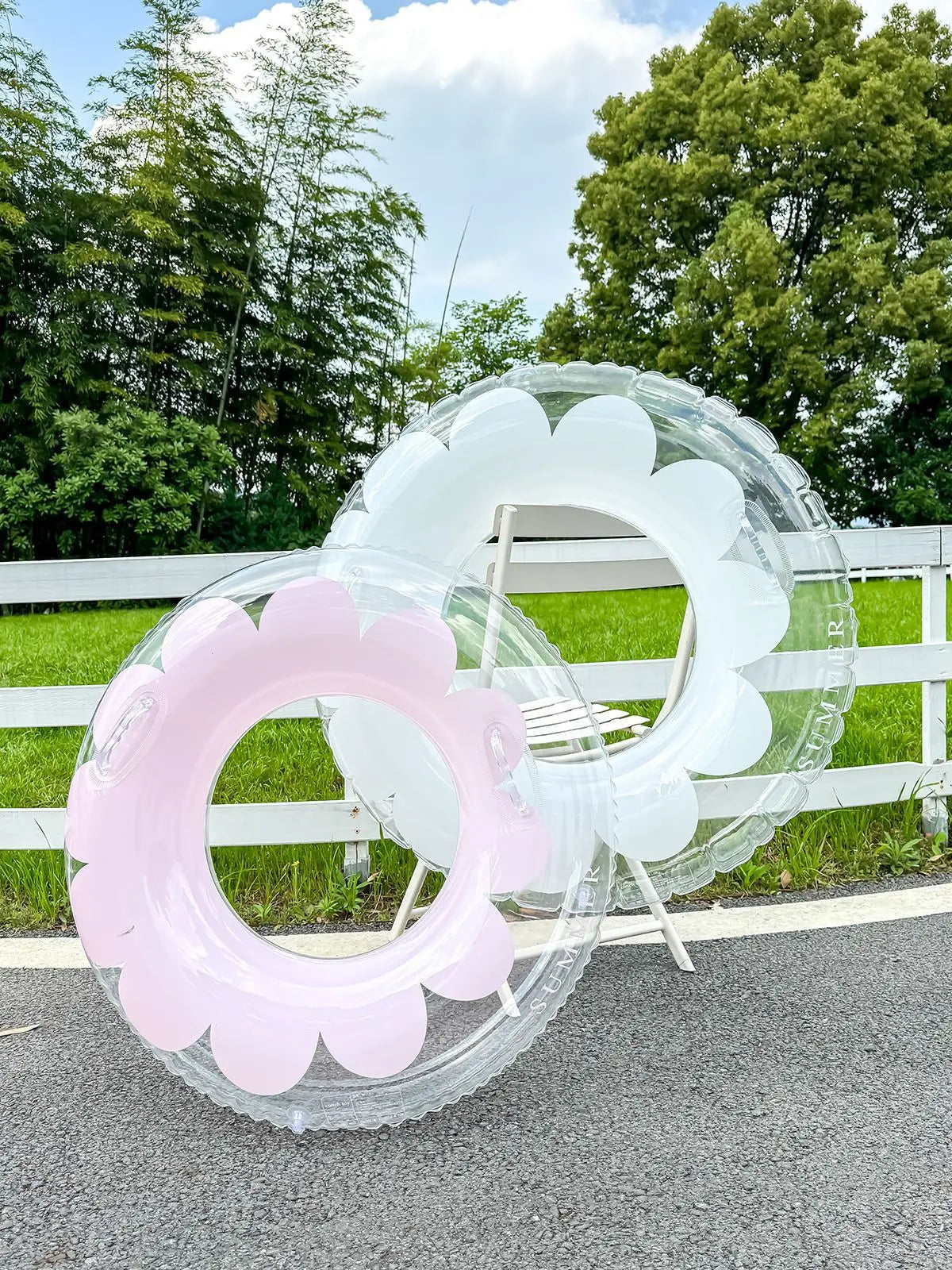 Inflatable Swimming Ring - Multi-Age Float Seat for Kids & Adults - Pool Water Safety Equipment